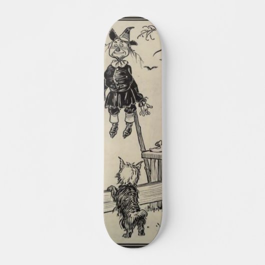 Skateboard Dorthy, épouvantail et Toto (Devant)