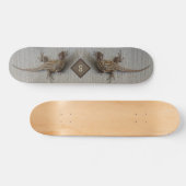 Skateboard Double Monogramme Lézard (Horz)