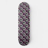 Skateboard Double Yin Yang Spiral par Kenneth Yoncich (Recto)