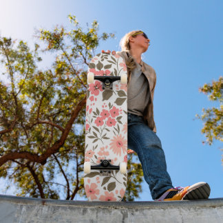 Skateboard Douces rêves floraux