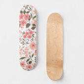 Skateboard Douces rêves floraux (Recto)
