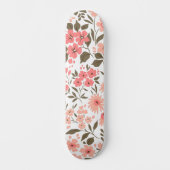 Skateboard Douces rêves floraux (Recto)