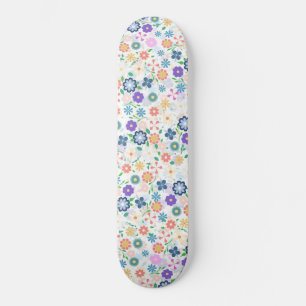 Skateboard Doux coloré Ditsy motif floral