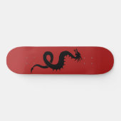 Skateboard Dragon, (Horz)