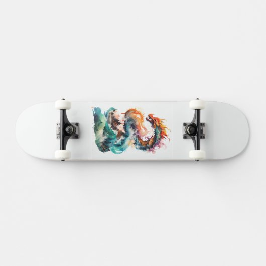 Skateboard Dragon (Horz)