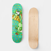 Skateboard Dragon affectueux de fromage (Recto)