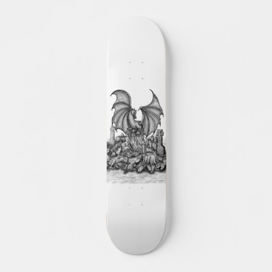 Skateboard Dragon avec Zombie (Devant)