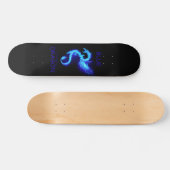 Skateboard Dragon bleu (Horz)