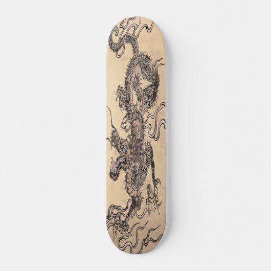Skateboard Dragon chinois (Devant)