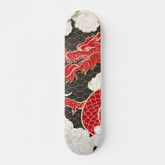 Skateboard Dragon chinois (Devant)