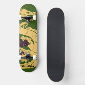 Skateboard Dragon chinois personnalisé (Recto)