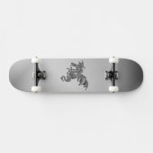 Skateboard Dragon d'argent (Horz)