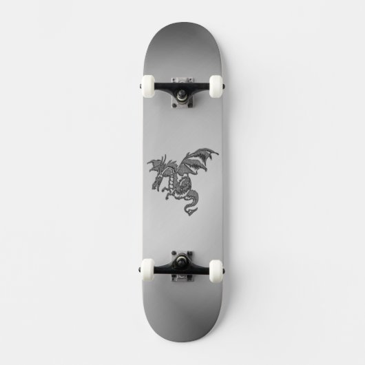 Skateboard Dragon d'argent (Recto)