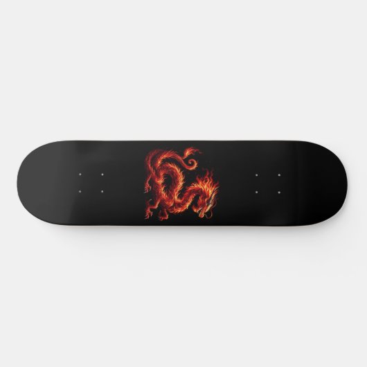 Skateboard Dragon de feu (Horz)