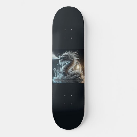 Skateboard Dragon de glace (Recto)