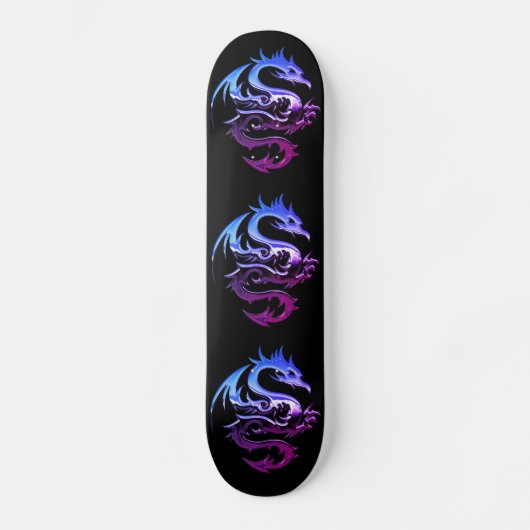 Skateboard Dragon de Purple (Recto)
