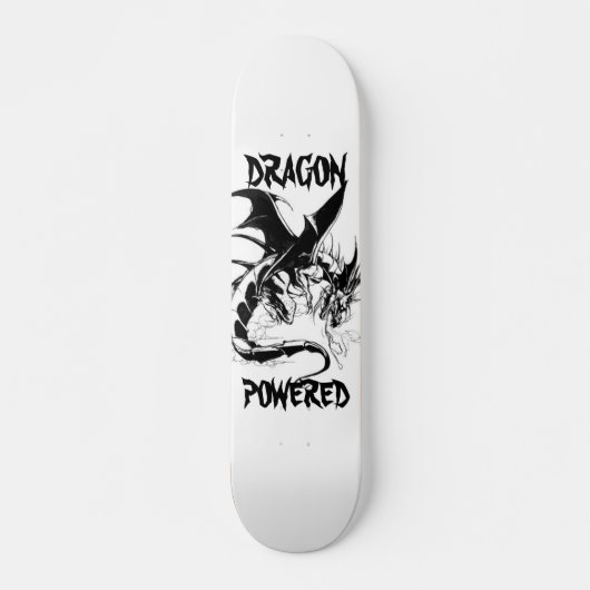 Skateboard dragon, DRAGON, ACTIONNÉ (Devant)
