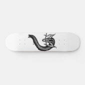 Skateboard Dragon en style tatouage (Horz)