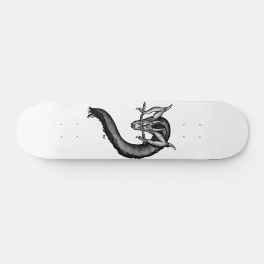 Skateboard Dragon en style tatouage (Horz)