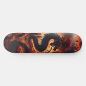 Skateboard Dragon flame skate (Horz)
