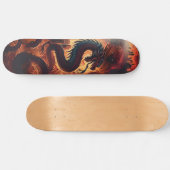 Skateboard Dragon flame skate (Horz)