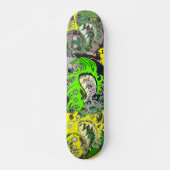 Skateboard Dragon fou (Vert) (Devant)