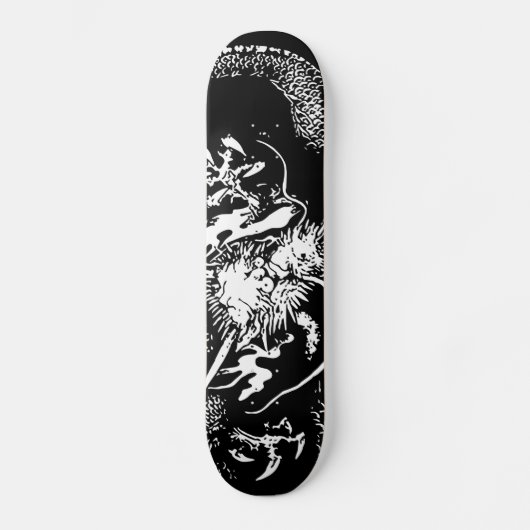 Skateboard Dragon japonais (Recto)