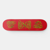 SKATEBOARD DRAGON LOVE (Horz)