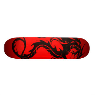 Skateboard Dragon noir
