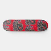 Skateboard Dragon Patinage complet en néon vert préconstruit (Horz)