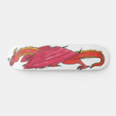 Skateboard Dragon rouge (Horz)