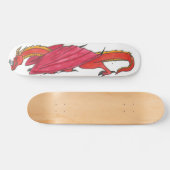 Skateboard Dragon rouge (Horz)
