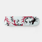 Skateboard dragon rouge et noir (Horz)