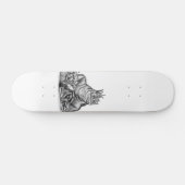 Skateboard Dragon sur le rocher (Horz)