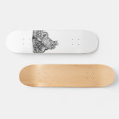 Skateboard Dragon sur le rocher (Horz)