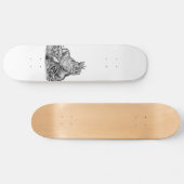 Skateboard Dragon sur le rocher (Horz)