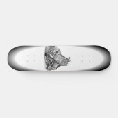Skateboard Dragon sur le rocher (Horz)
