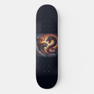 Skateboard Dragon & Tigre