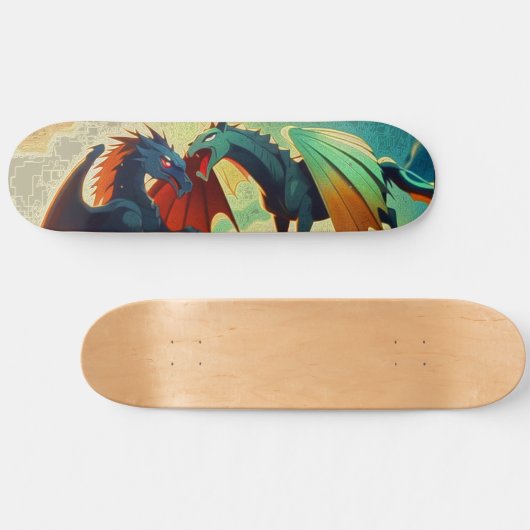 Skateboard Dragon vs Pegasus  (Horz)