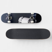 Skateboard Dragon Xl Spacecraft S'Approche D'Une Passerelle L (Horz)