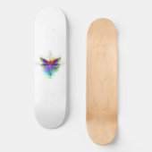 Skateboard Dragonfly en arc-en-ciel (Recto)