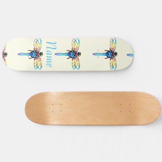 Skateboard dragonfly iridescente Thunder_Cove (Horz)
