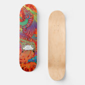 Skateboard Dragons Colorés JDS (Recto)