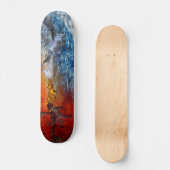 Skateboard Dragons du feu et de glace (Recto)