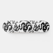 Skateboard Dragons outline pattern 05.b.DOLP01 (Horz)