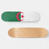 Skateboard Drapeau algérien (Horz)