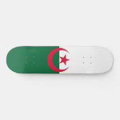 Skateboard Drapeau algérien (Horz)