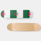 Skateboard Drapeau algérien patriotique (Horz)