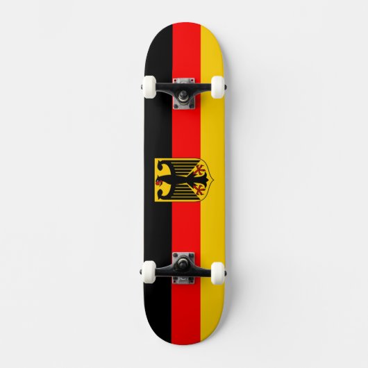 Skateboard Drapeau Allemagne (Recto)