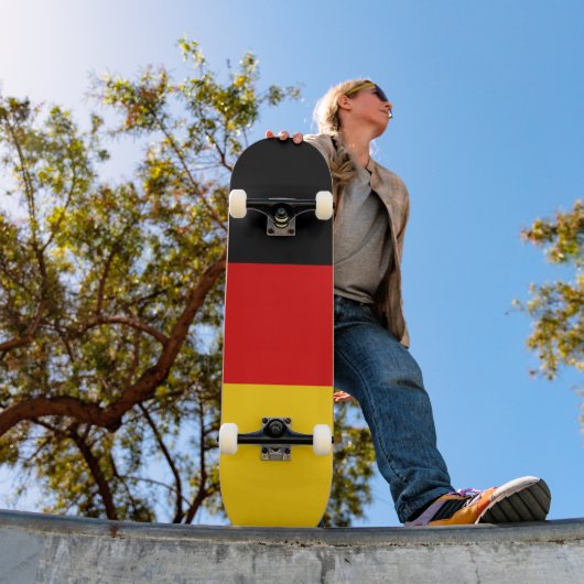 Skateboard Drapeau allemand (Extérieur 1)